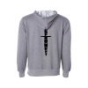 Deftones Grey Dagger Hoodie