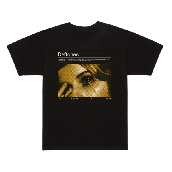 Black OHMS Tracklist T-shirt