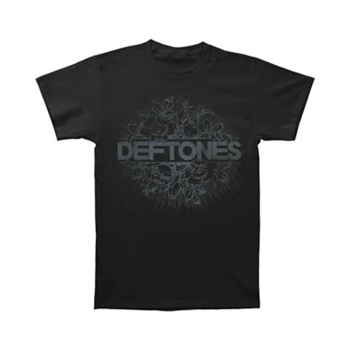 Deftones Floral Burst T-Shirt Black