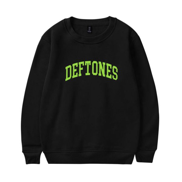 Black and Green Colligate Logo Sweatshirt