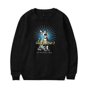 Deftones Adrenaline Sweatshirt Black