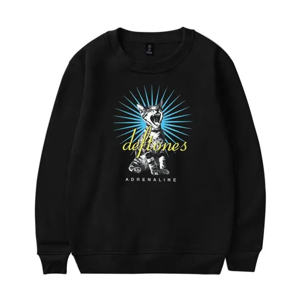 Deftones Adrenaline Sweatshirt Black