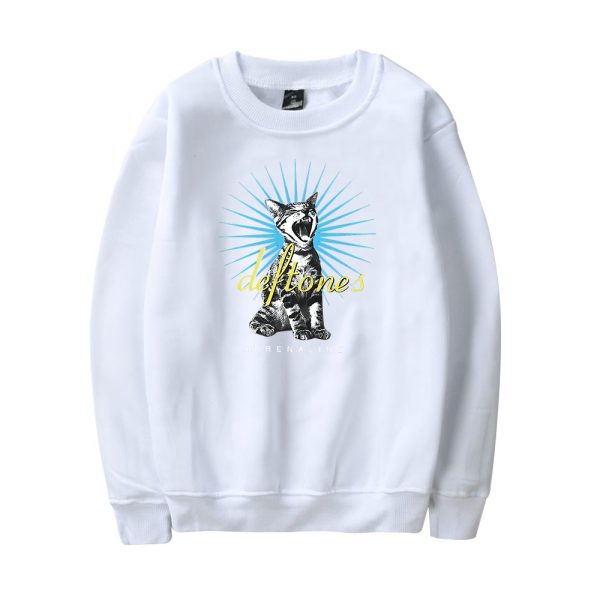 Deftones Adrenaline Sweatshirt White