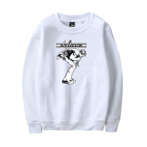 Deftones Heavy metals Scream Sweatshirt White