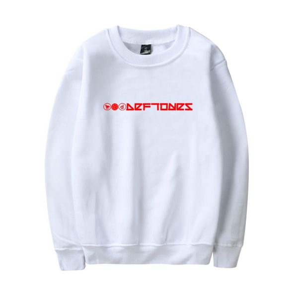 Deftones Symbols Sweatshirt White