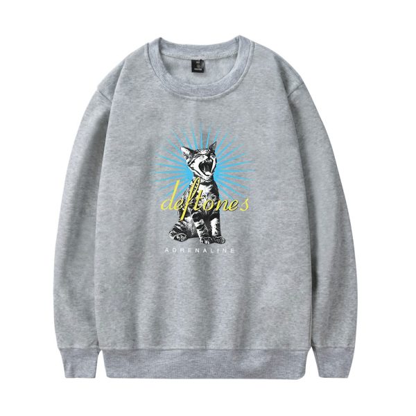 Deftones Adrenaline Sweatshirt Grey
