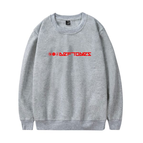 Deftones Symbols Sweatshirt Grey