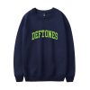 Navy and Green Colligate Logo Sweatshirt