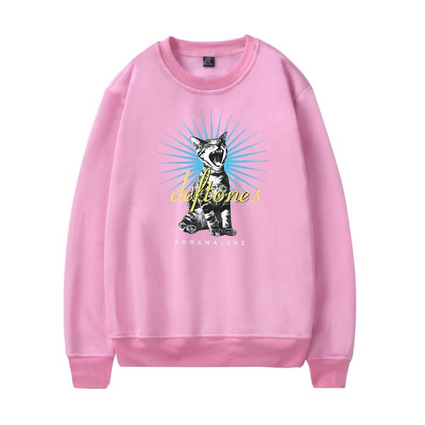 Deftones Adrenaline Sweatshirt Pink