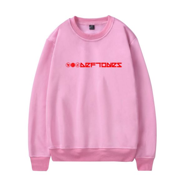 Deftones Symbols Sweatshirt Pink