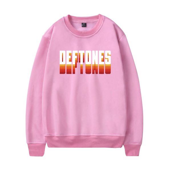 Pink and Orange Colligate Logo Sweatshirt