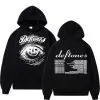 Deftones Across My Skull Hoodie Black