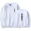 Deftones Grey Dagger Sweatshirt White