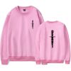 Deftones Grey Dagger Sweatshirt Pink