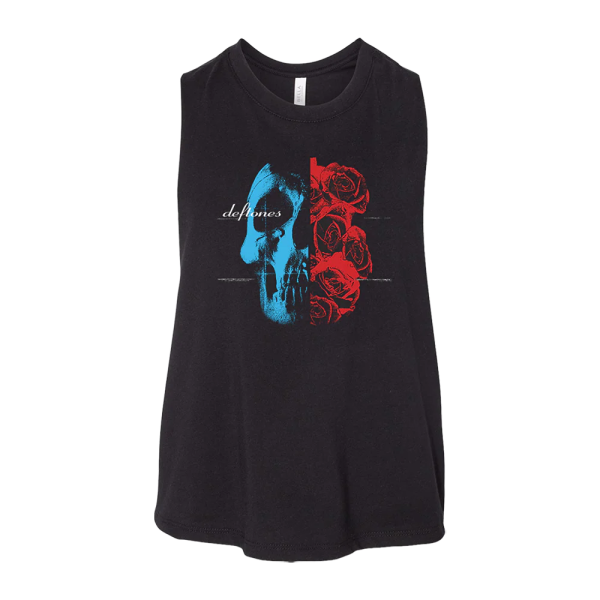 Rose Skull Ladies Tank