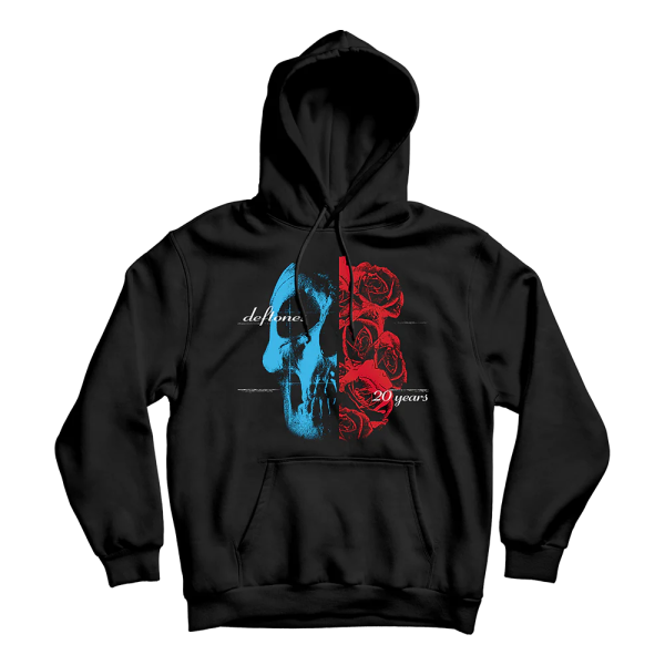 Split Skull Logo Hoodie