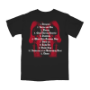 Red Skull Tracklist Tee