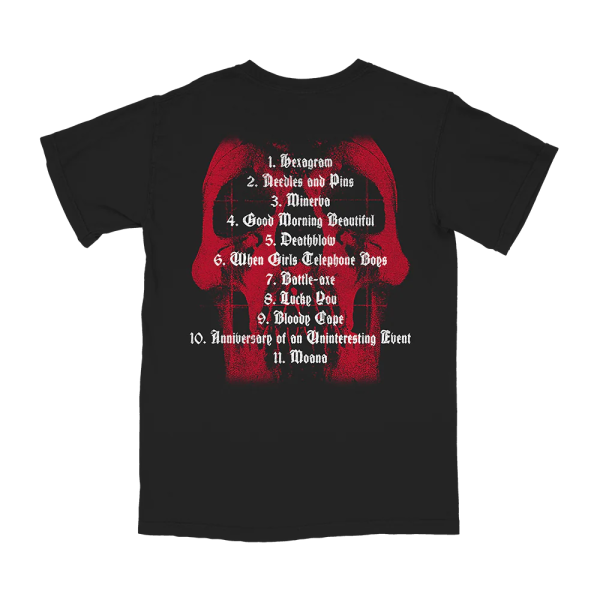 Red Skull Tracklist Tee