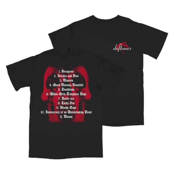 Red Skull Tracklist Tee