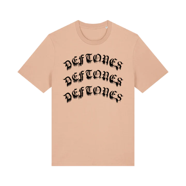 Gothic Logo Peach T-Shirt